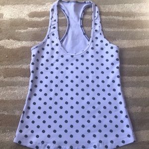 Lululemon Patterned Racerback Workout Tank